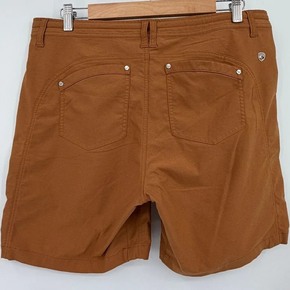 Kűhl Brown Stretch Performance Hiking Outdoor Utility Shorts Size 14